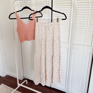 Brandy Melville Floral Skirt